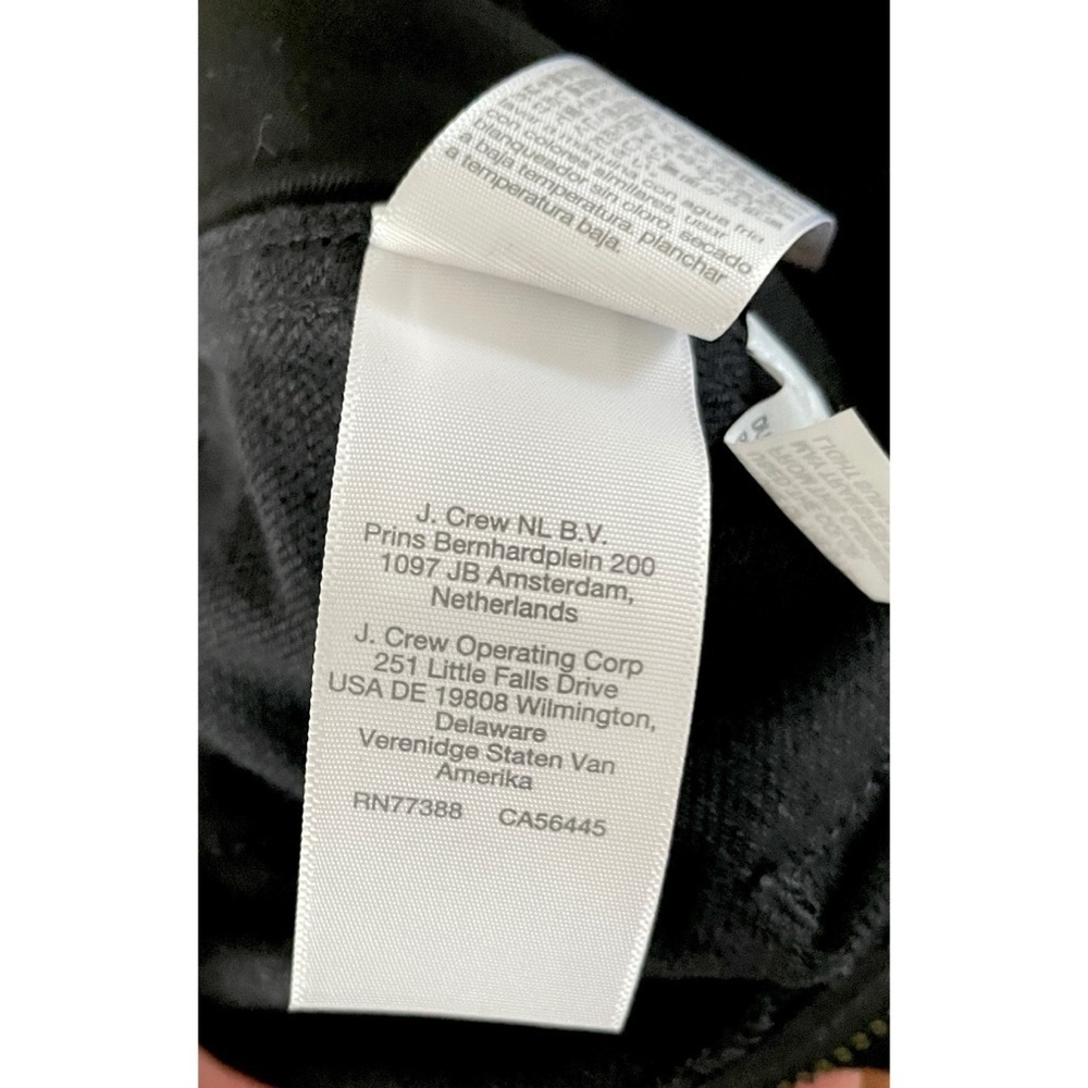 NWT Madewell Black Denim Flare Leg Jumpsuit Size 0 - Picture 14 of 15